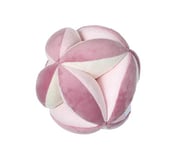 Balle sensorielle Rose en Peluche Les P'tits féeriques 12 cm - Améliore la motricité et développe Les Sens de bébé - Dès la Naissance - Lavable - Gipsy Toys