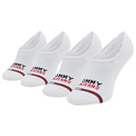 Paires de chaussettes Tommy Hilfiger en coton mélangé blanches, lot de 2