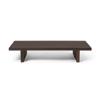 ferm LIVING Kona low table sidobord Dark Stained oak veneer