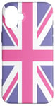 iPhone 16 Plus Purple and Pink, United Kingdom The Union Jack Flag Case