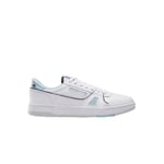 Reebok Unisex LT Court Sneaker, White/SOFTBLUE/Black, 4 UK