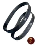 2 x Belts For Vax U84-M1-PE U84-MI-PE Power Pet Vacuum Cleaner Hoover Belt