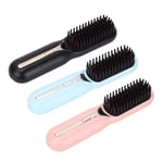 Hair Straightener Brush Negative Ion Curling Straightening Ion Dual Use El Set