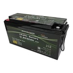 MICA Litiumbatteri PRO 100AH m/Bluetooth og varme 12,8v BMS