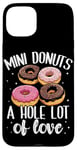 Coque pour iPhone 15 Plus Mini donuts A Hole Lot of Love Mini Donuts