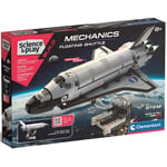 Science and Play Mechanics NASA Floating Shuttle Educational Toy for Kids