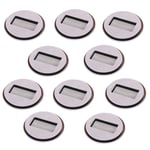 10X(Office Chair Anti-Slip Mats, Computer Chair Foot Pad Fixers, Swivel2387