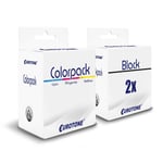 3x Eco Ink 2+1 for Kodak ESP-5220 ESP-3250 ESP-9 ESP-5210 ESP-7250