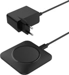 Boostcharge Pro Chargeur À Induction Avec Alignement Facile (Recharge Rapide De 15 W, Pour Iphone, Samsung Galaxy, Airpods Pro, Et Tout Appareil Compatible Magsage, Noir)