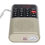 L‑328 Mini Fm Radio Speaker Portable Multifunction Usb Music Mp3 Player Wi