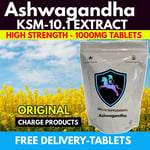 Ashwagandha Root 120 Tablets High Strength 10.1 Extract 1000mg Stress Relief