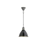 Fulton takpendel Industrial Steel/svart