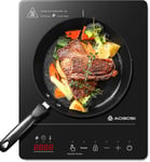 Aobosi Induction Hob,Single Induction Cooker with Portable Ultra-thin Body32 * *