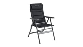 Outwell Kenai Adjustable Folding Camping Caravan Motorhome Chair Black