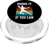 Funny Dodgeball game Design for a Dodgeball Player PopSockets PopGrip for MagSafe