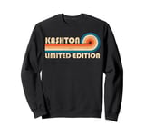 KASHTON First Name Funny Retro Vintage Birthday Sweatshirt