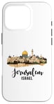 iPhone 16 Pro Jerusalem Israel Skyline Jewish Israeli Souvenir Women Men Case