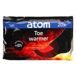 Atom tåvärmare 20-pack med långvarig värme