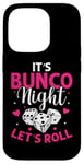 iPhone 14 Pro It's Bunco Night Lets Roll Funny Bunco Game Night Women Case