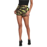 Urban Classics Ladies Printed Camo Hot Pants Women Short Pants Sporty Sport