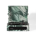 Crosley Voyager Portable Turntable - Bluetooth Record Player, 3-Speed Suitcase Vinyl Player, Home Turntables for Vinyl Records, Built in Stereo Speakers & Bluetooth Receiver, AUX Input, Botanical Green