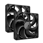 Corsair iCUE LINK RX140 140mm PWM Fans with iCUE LINK System Hub - Dual Pack