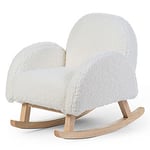 Fauteuil à Bascule pour Enfant - Teddy Ecru