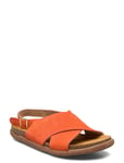 Sandals - Flat - Open Toe - Op Coral ANGULUS