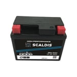 Batterie moto Scaldis hp YB4L-B sla 12V 4AH 45A