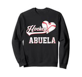 Ice Hockey Abuela Family Hockey Player Men Women Xmas Sweatshirt