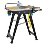 wolfcraft 6906000 - Établi Multifonction pour Machines - MASTER CUT 1500 Pliable et Compact - Charge max. 200 kg