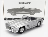 MINICHAMPS 180039030 MERCEDES BENZ - 300SL ROADSTER SPIDER (W198) 1957 - ARGENT