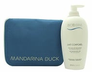 Biotherm Corporel Body Lotion 400ml and Folding Gym Bag Daily Use Gift Set