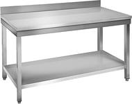 Table À Plancha Tout Inox 2 Plateaux Longueur 120 Cm