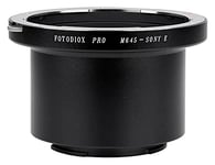 Fotodiox Pro Lens Mount Adapter, Mamiya 645 Mount Lens - Sony NEX Camera Camcorder Adapter, fits Sony NEX-3, NEX-5, NEX-5N, NEX-7, NEX-7N, NEX-C3, NEX-F3, Sony Camcorder NEX-VG10, VG20, FS-100, FS-700