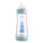 Chicco Perfect 5 Biberon Débit rapide Bleu 300 ml