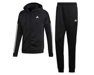 Adidas Men Mts Game Time Tracksuit - Black, Large