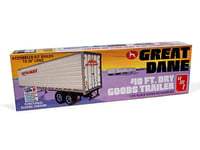 Round2-1/25 Dane Dry Goods Semi Trailer Voiture Kit de modélisme, AMT1185/06, Multicolore