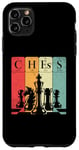 Coque pour iPhone 11 Pro Max Chess Player Strategy Mastermind Board Game Graphic