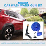 16ft tuyau d'eau lavage de voiture extensible arrosage jardin + tuyau buse pulvérisateur Kit pour prendre soin des accessoires de voitures personnelles