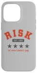 Coque pour iPhone 14 Pro Max Risk The World Conquest Game Est. 1957 Retro Logo