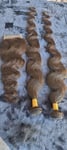 12A RAW BRAZILIAN VIRGIN HUMAN HAIR 40+40INCH GET FREE 22INCH CLOSURE BODY WAVES