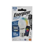 Energizer Smart B22 (BC) GLS-8.5W LED-Colour Changing Bulb Alexa Google Siri