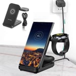 Fast Wireless Charger Stand for IPhone/Huawei/OPPO/Samsung/Apple Watch/Airpods