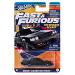 Hot Wheels Collector Véhicule Fast and Furious Auto Buick Grand National - HW Decades of Fast - Maquette Die Cast Scala 1:64 - Longueur 7cm - HRW43