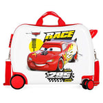 Disney Cars Joy Multicoloured Kids Rolling Suitcase 50x38x20 cm Rigid ABS Combination lock 34 Litre 2.1 Kg 4 Wheels Hand Luggage