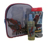 Marvel The Amazing Spiderman Coffret Cadeau Eau de Cologne, poche pour, bain moussant et shampooing 2 en 1, 1er Pack (1 x Lot de 3)