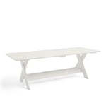 HAY - Crate Dining Table L230 - White - Matbord utomhus - Gerrit Rietveld - Vit - Trä