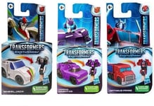 GG525	lot de 3 pcs : Transformers Earthspark  7,5x15cm 	Hasbro