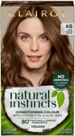 CLAIROL NATURAL INSTINCTS HAIR COLOR DYE NO AMMONIA  6G LIGHT GOLDEN BROWN